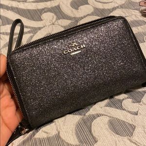 Glittered Coach Wallet